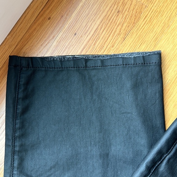James jeans Ankle Straight faux leather pants size 29 - Picture 3 of 8